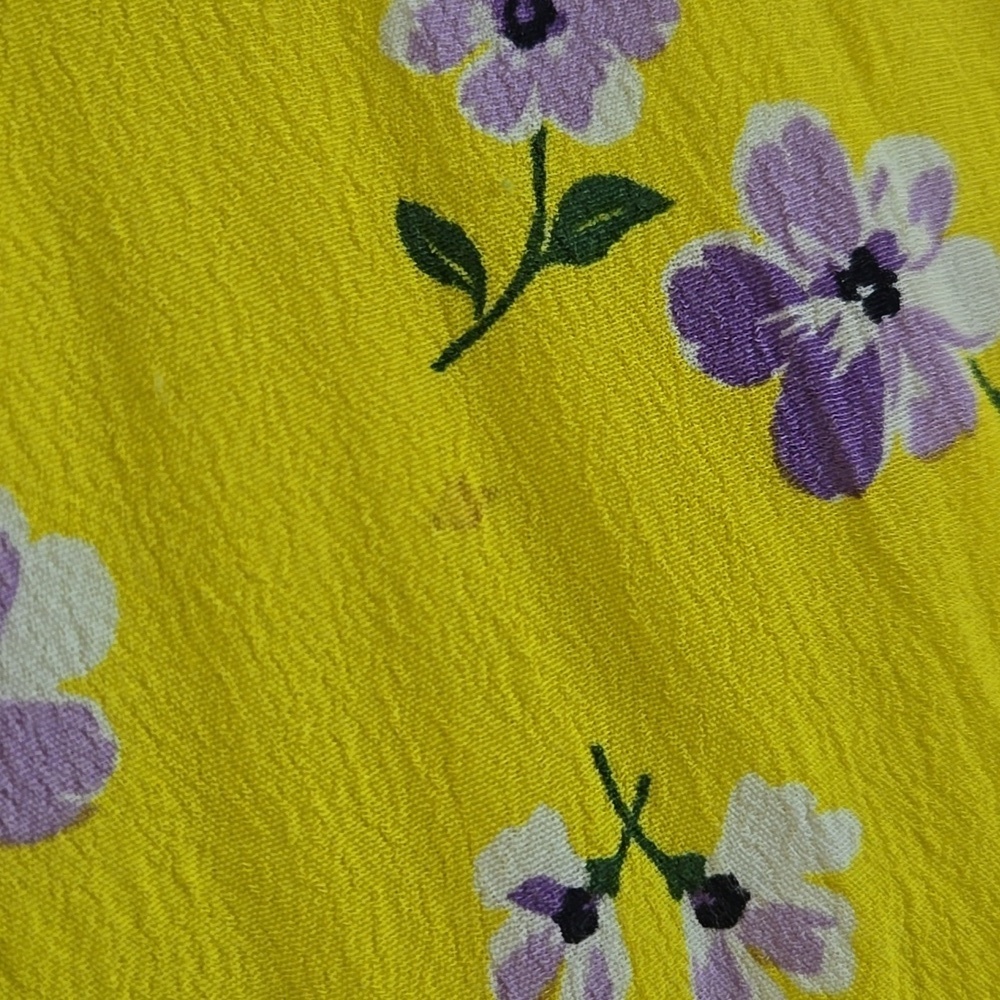 Zara Yellow Floral Maxi Dress - Picture 12 of 12
